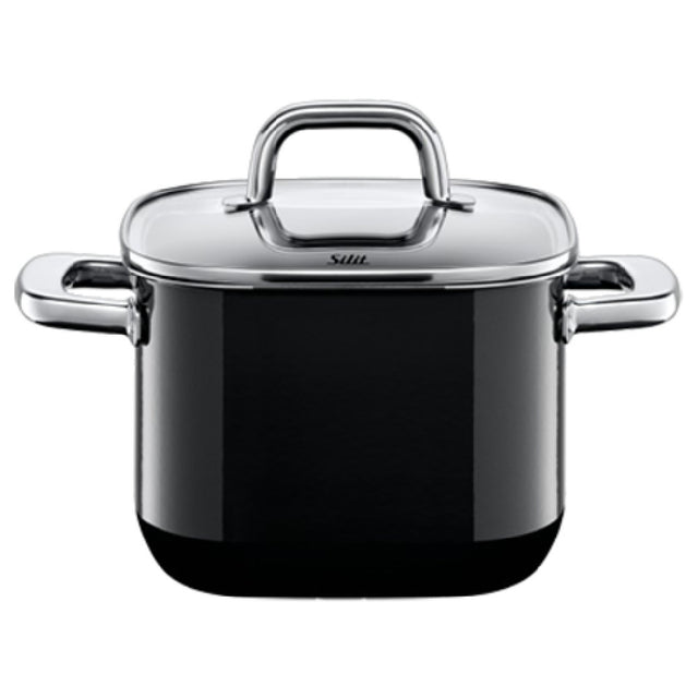 BauscherHepp 21.0229.5051 High Casserole 3.91 Qt. (125.11 Oz.) 7"L X 7"W X 5-1/5"H
