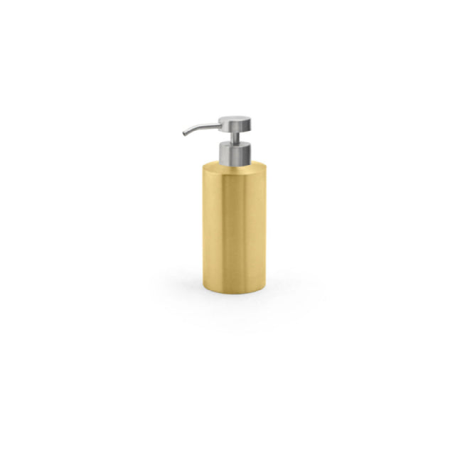 FOH RSP015GOS22 12oz Brushed Stainless Top Matte Brass With Low Profile Brushed Top