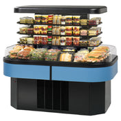 Federal Industries IMSS60SC-3 Specialty Display Island Self-Serve Refrigerated Merchandiser