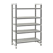 Cambro ESU183684V5580 Camshelving® Elements Stationary Starter Unit 18"W X 36"L X 84"H