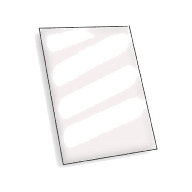 Menu Solutions CPBA Menu Sheet Protector For 4-1/4" X 11" Sheets Clear Vinyl