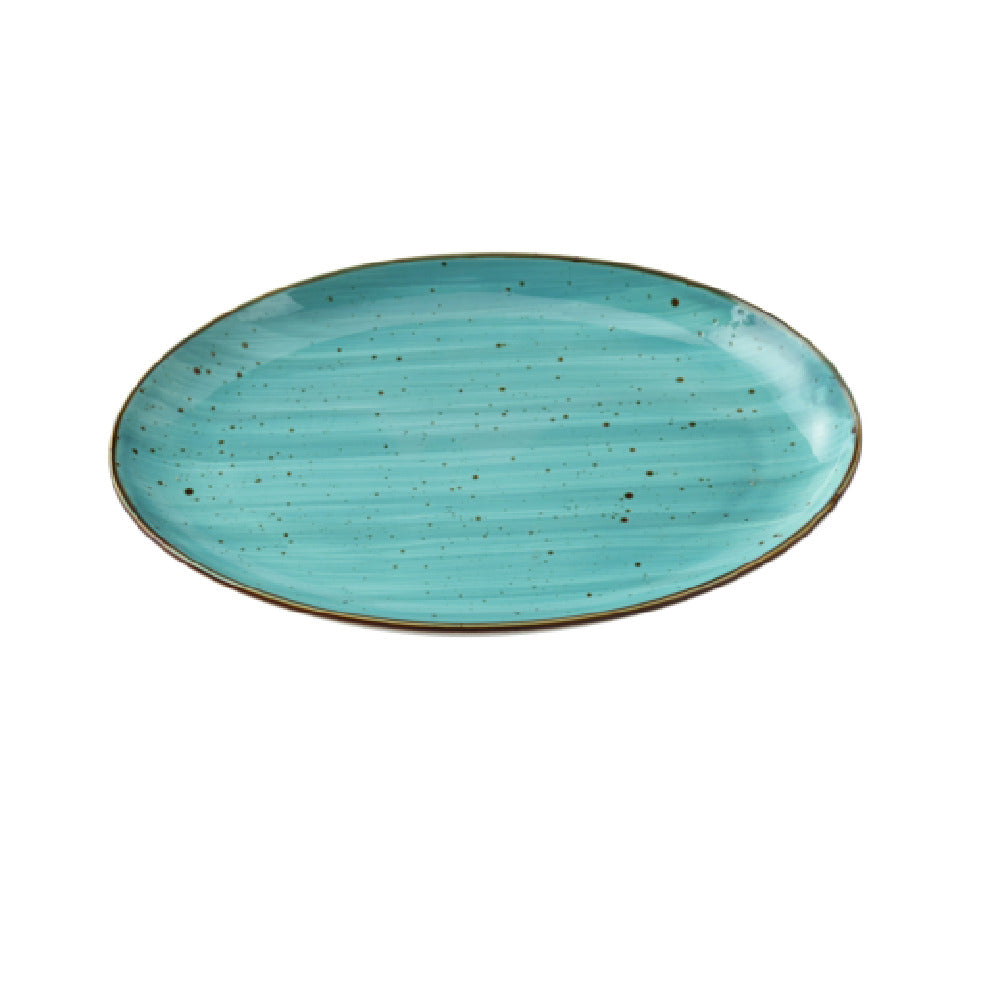 Yanco LY-2108TQ Lyon Platter 8"L X 5-1/2"W X 3/4"H Oval