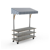 Steelite MGCMLB10GSWW Mogogo Modular Classic Canopy Unit 71" X 29-1/2" X 96"H
