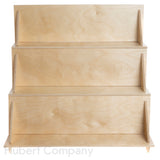Hubert 75603 - Display Riser, 3-step, 17-7/16"W X 13-1/2"D X 14-11/16"H