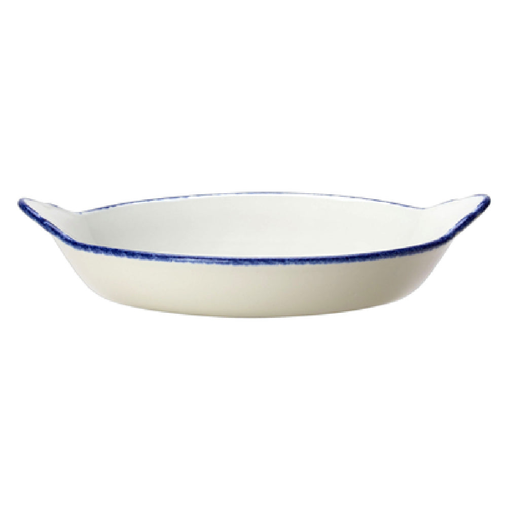 Steelite 17100316 Round Earred Dish 19.0 Oz 7.5" X 1.875"