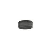Churchill China SRBLXO7 1 - Black Oblong Chefs Plate, 7 4/5 X 4 3/4 ", Ceramic