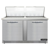 Continental Refrigerator SW60N24M-FB Mighty Top Sandwich Unit Front Breather 60"W