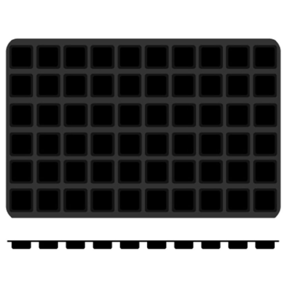 JB Prince M375 M Demarle Flexipan® Mold 23"L X 15"W (60) Mini Square