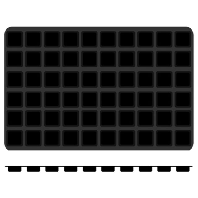 JB Prince M375 M Demarle Flexipan® Mold 23"L X 15"W (60) Mini Square