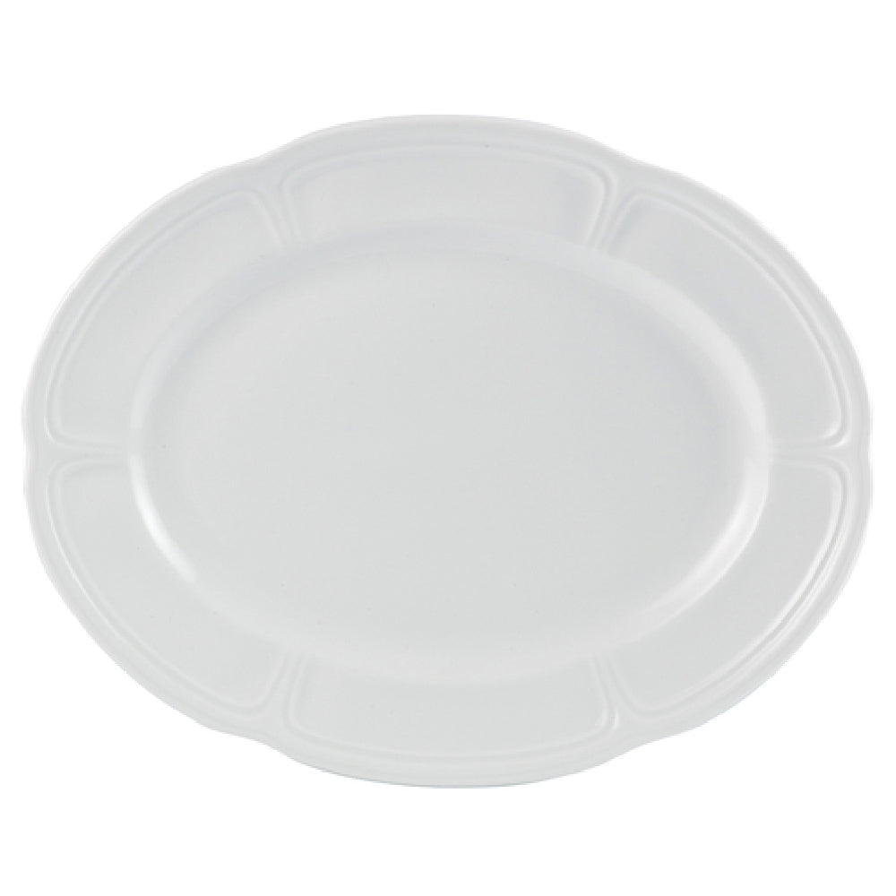 Steelite 9007C026 Oval Plate 13.0" X 10.5" Monique