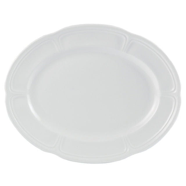 Steelite 9007C026 Oval Plate 13.0" X 10.5" Monique