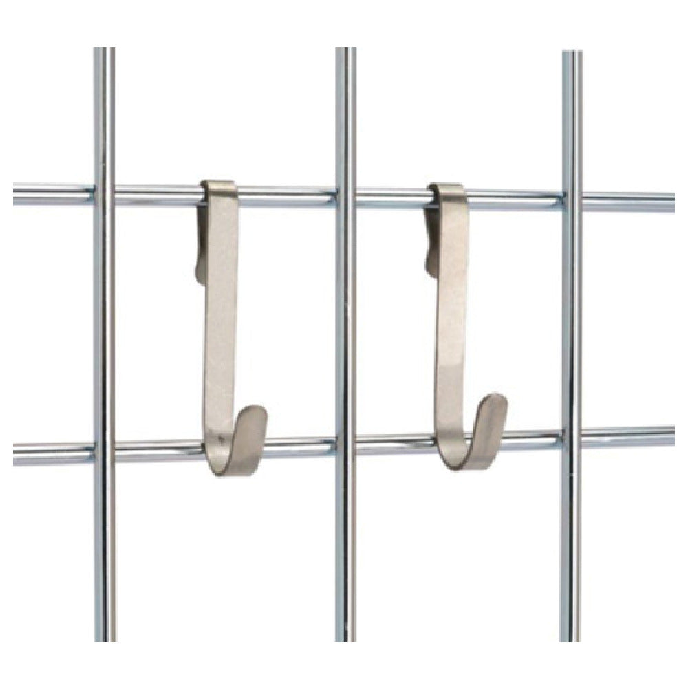 1880 Hospitality FWMHOOKSS Focus Foodservice EZ-Wall™ J Hooks Stainless Steel