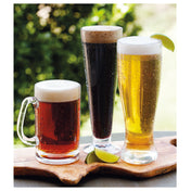 GET Enterprises SW-1466-CL Pilsner 16 Oz. (17 Oz. Rim Full) 3-3/20" Dia. X 9-1/2"H