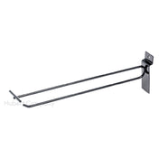 Hubert 86118 - Slatwall Scanner Hook, 10", Black (100 Each Per Case)