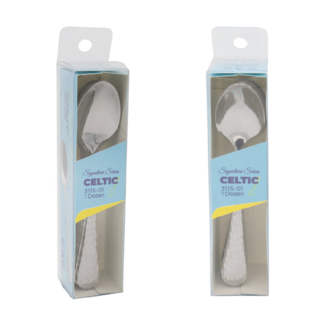 CAC China 3115-01 Celtic CPK Teaspoon 6-1/4" Heavy Duty