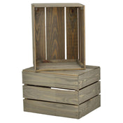 Hubert 47153 - Crate, 17-1/2" X 14" X 12"H, Rectangular