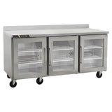 Traulsen CLUC-72R-GD-WTLRR Centerline™ Compact Undercounter Refrigerator With Work Top