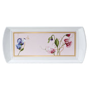 Steelite 82106AND0136 L/S Rectangle Tray 13.375" X 6.0" X 0.75" Signature