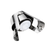 TableCraft Products 398 - Champagne Bottle Sealer, Dishwasher Safe, Stainless Steel