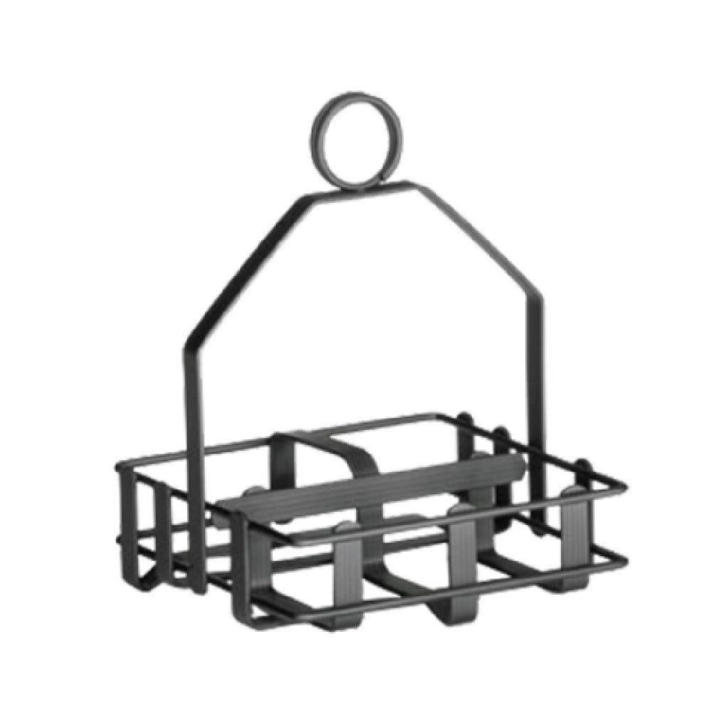 TableCraft Products 609RBK - Condiment Rack Only, Fits Up To 2-1/8" Dia. Salt And Pepper Shakers