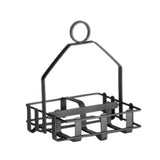 TableCraft Products 609RBK - Condiment Rack Only, Fits Up To 2-1/8" Dia. Salt And Pepper Shakers