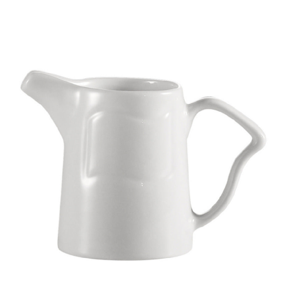 CAC China SOH-PC Soho Creamer 6 Oz. 3-1/2"L X 2-3/8"W X 3-1/2"H