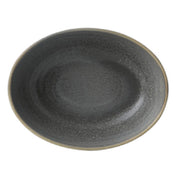 Arc Cardinal EG216 Dudson Evo Granite Deep Oval Bowl 35.0 Oz (L:8.5'' X W:6.5'') Stoneware