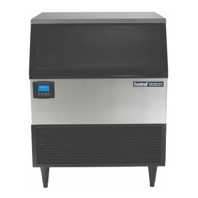 Hubert 61105 - Kratos® Ice Machine With Bin, 30"W X 28"D X 39"H, 328 Lbs Daily Ice Production
