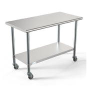 Koolmore CT2448-18C Work Table 48"W X 24"D X 34"H With Undershelf