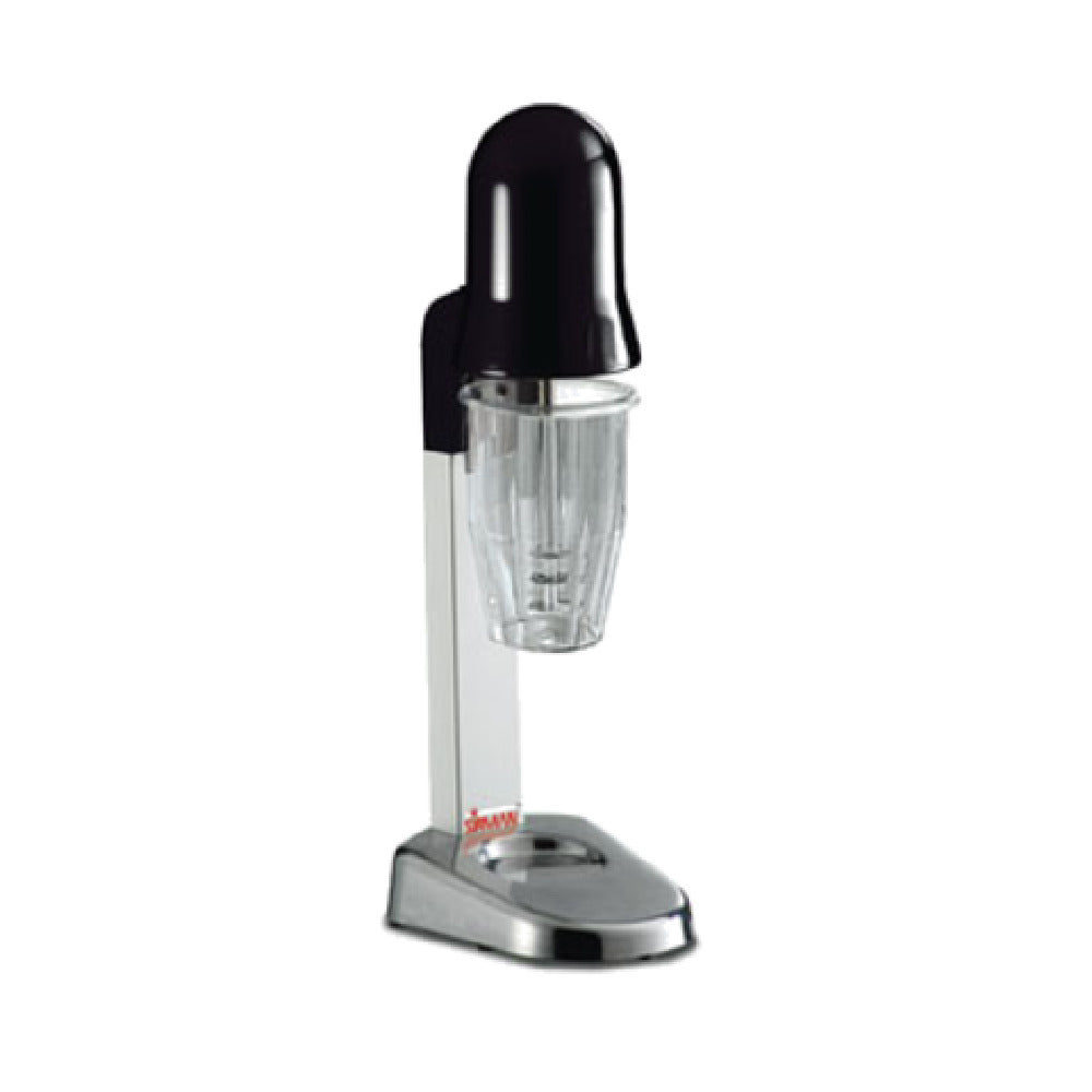 Sirman 65012048 SIRIO 1 Drink Mixer Single Spindle 18 Oz. Jug Capacity With Clear Tritan Mixing Cup