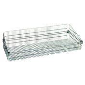 Quantum BSK2448C Basket Post Mount 24"W X 48"L X 10"H