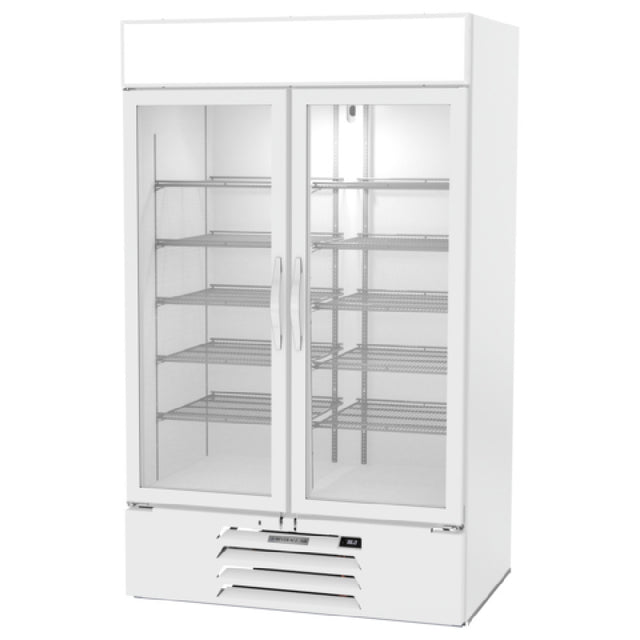 Beverage Air MMR44HC-1-W-IQ MarketMax™ Refrigerated Merchandiser Reach-in Two-section