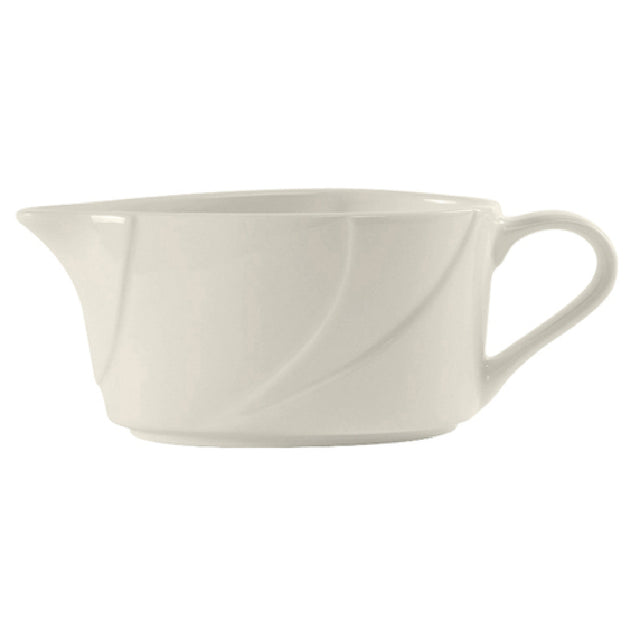 Tuxton ASU-103 Sauce/Gravy Boat 15-1/2 Oz. 3"H