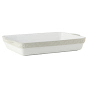 Tuxton EAU-201 Casserole Dish 6-1/4 Qt. 18-1/2"L X 11"W X 3"H (16-1/2"L Without Handle)
