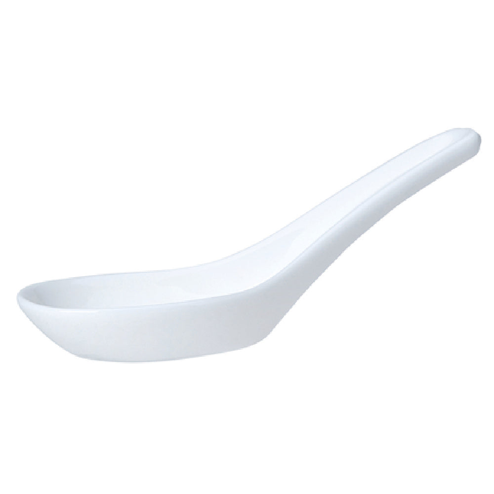 Steelite 82000AND0428 Oriental Chinese Spoon 5.375" X 1.75" X 1.75" Whiteware
