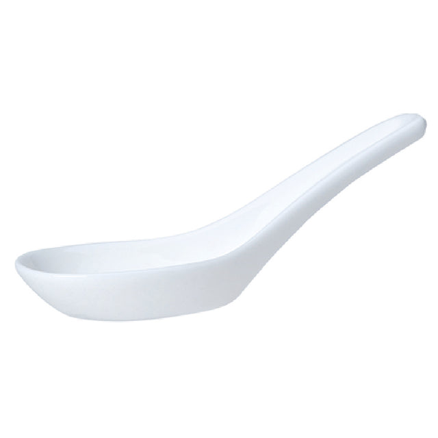 Steelite 82000AND0428 Oriental Chinese Spoon 5.375" X 1.75" X 1.75" Whiteware