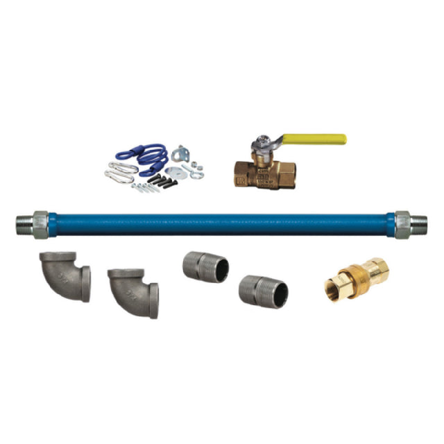 Dormont CAN1675KITB36 - Dormont Blue Hose™ Moveable Gas Connector Kit, 3/4" Inside Dia.