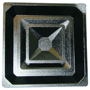 AllPoints 5561026 Air Diffuser 12" 4way (6"neck Black W/ Frm)