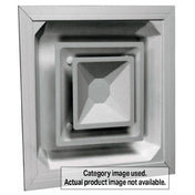 AllPoints 5561028 Air Diffuser 12" 4way (6"neck Beige W/ Frm)