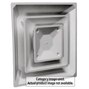 AllPoints 5561035 Air Diffuser 3way (16"neck White 24"sq)