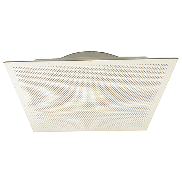 AllPoints 5561134 Air Diffuser Perf Recsd 16"nk 3/8"holes Wht