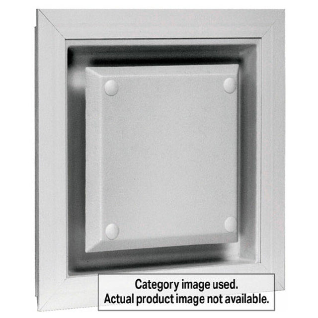 AllPoints 5561183 Return/supply Combo 12" (8"neck Beige W/ Frm)