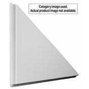 AllPoints 5561238 Air Diverter Corner Cut (24"sq Beige)