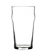Hospitality Brands HGV4385-012 Hospitality Brands Beer Nonic Glass 20 Oz. Fully Tempered