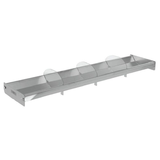 Hubert 36359 - Meat & Seafood Merchandising Tray, 28-1/2" X 6" X 2"H, Rectangular