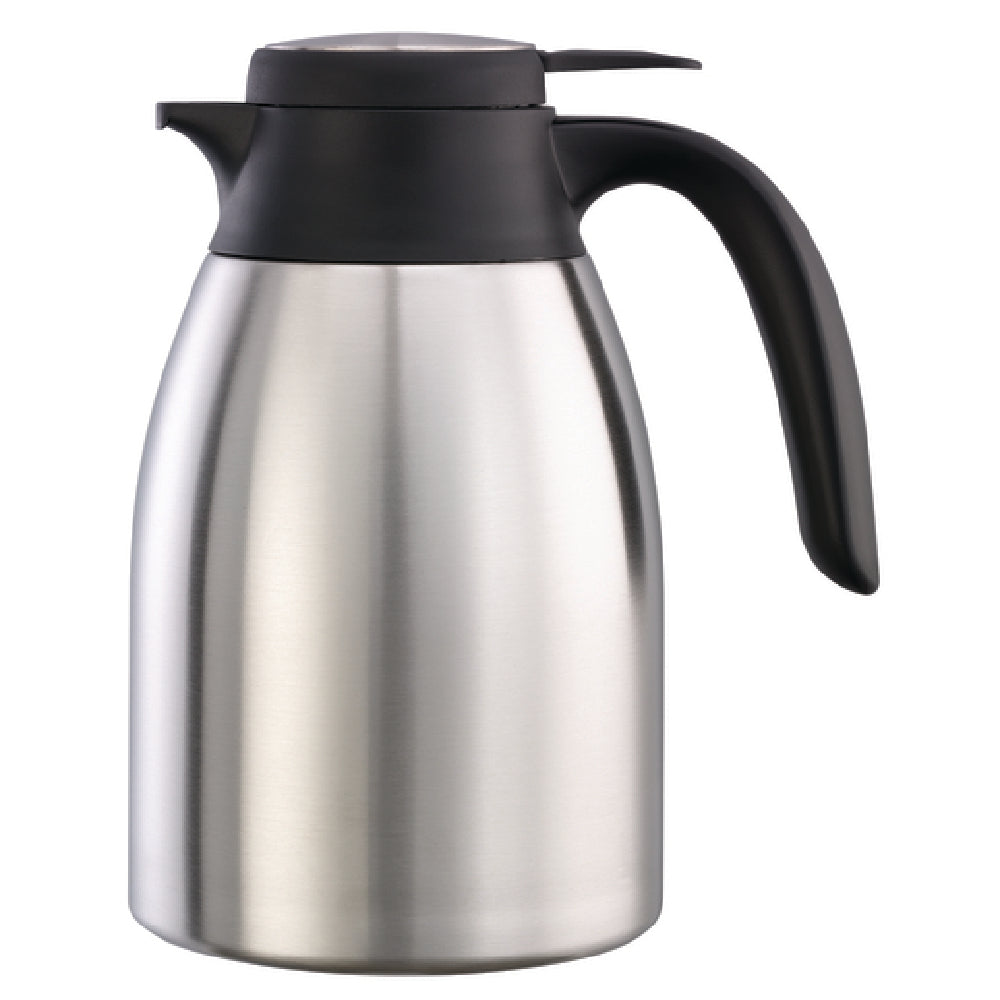 Service Ideas FCC12SS Beverage Carafe 1.2 Liter (40.6 Oz.) 4-3/4" X 6-3/4" X 8"