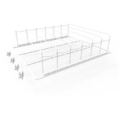 Hoshizaki HS-5289 Organizer Shelf With Tracks (36) 20oz. Bottle/(36) 12oz. Can Capacity Per Shelf