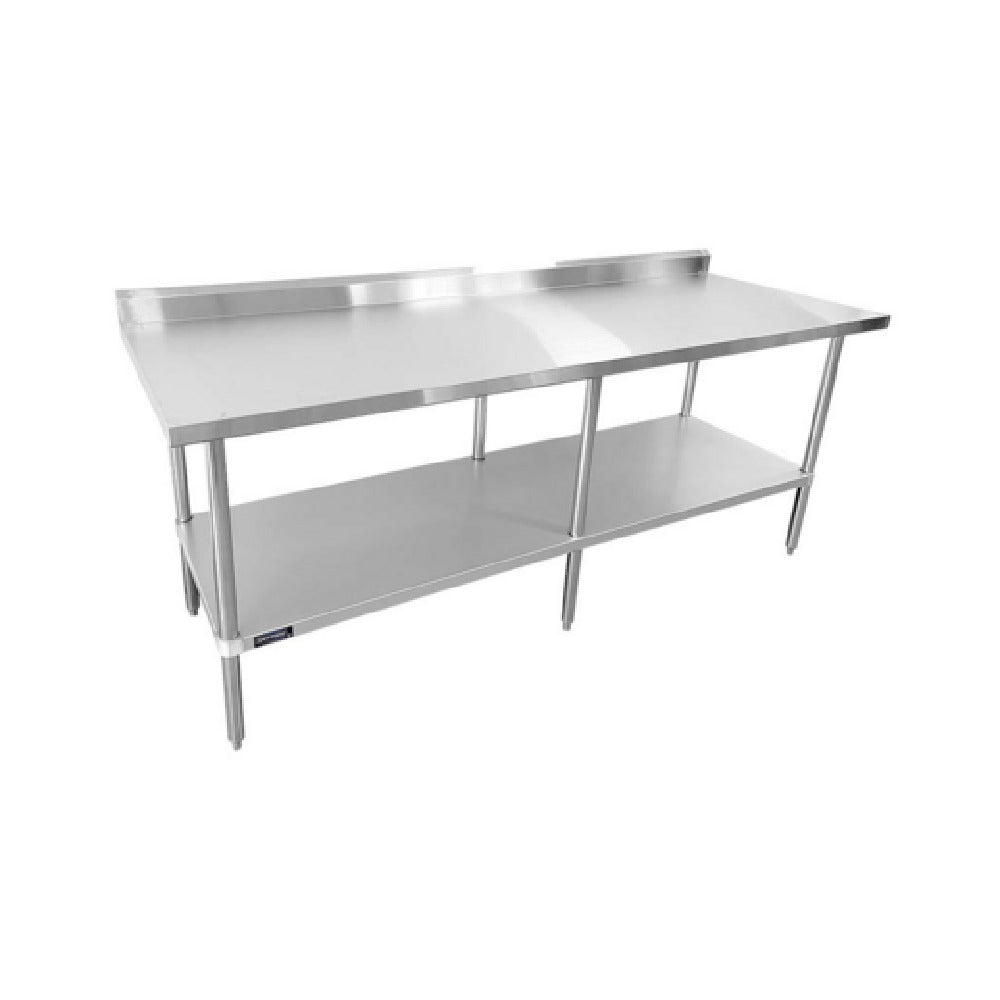 Sapphire Manufacturing SMTEB16-3096S Worktable 96"W X 30"D X 35"H 16/304 Stainless Steel