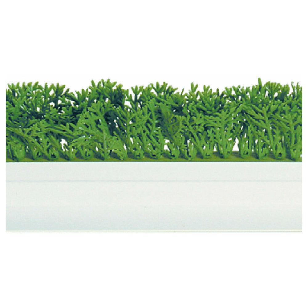 BauscherHepp D32 Finishing Touches Parsley Divider 23-1/2"L X 3-1/4"H White PVC Base