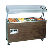 Vollrath 387722 2-Series Affordable Portable™ Hot Food Station (4) Well 60"W X 28-5/8"D X 57-5/16"H (overall)
